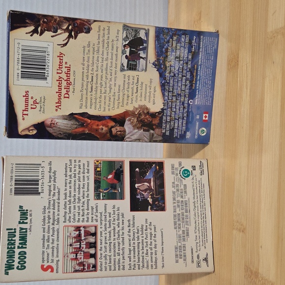 The Santa Clause VHS Set - Picture 2 of 3